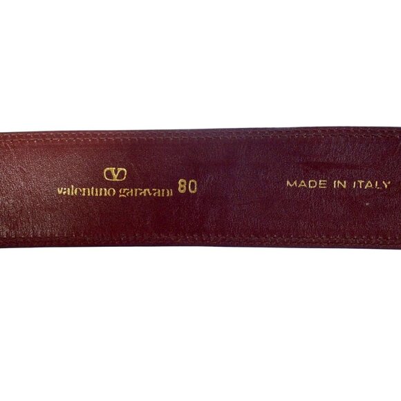 VALENTINO GARAVANI Vintage Suede Double-Wrap Belt 80cm M (31-33 in) - Picture 6 of 8